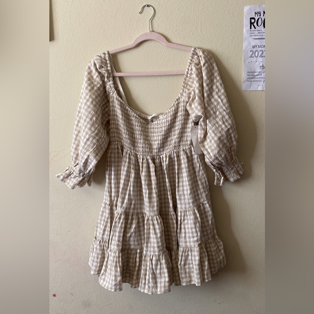 Plaid women’s dress